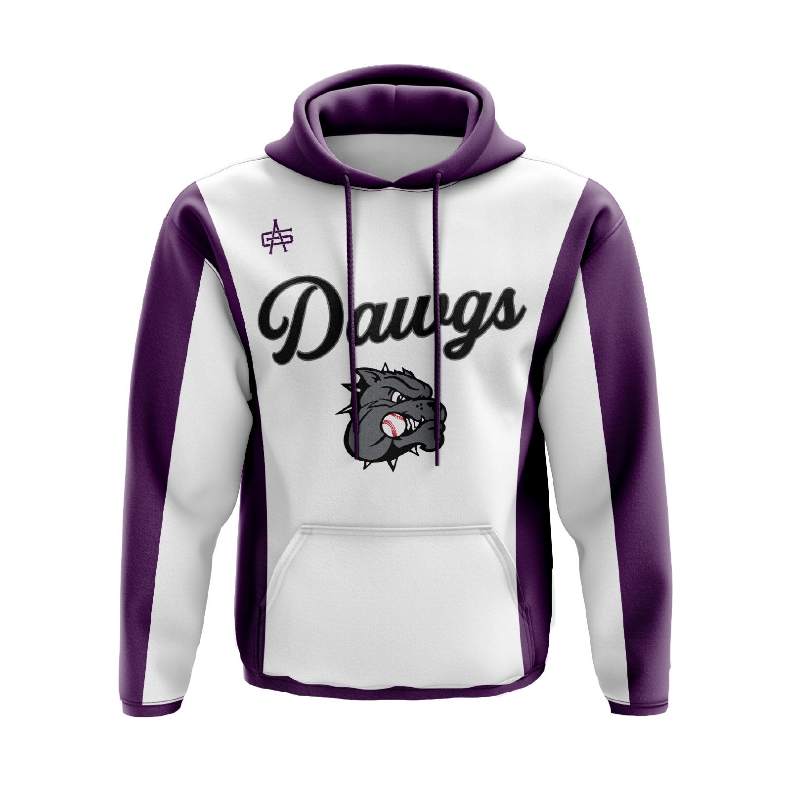 Hamburg Dawgs Performance Hoodie (Style 2) - Gutsy Athletic