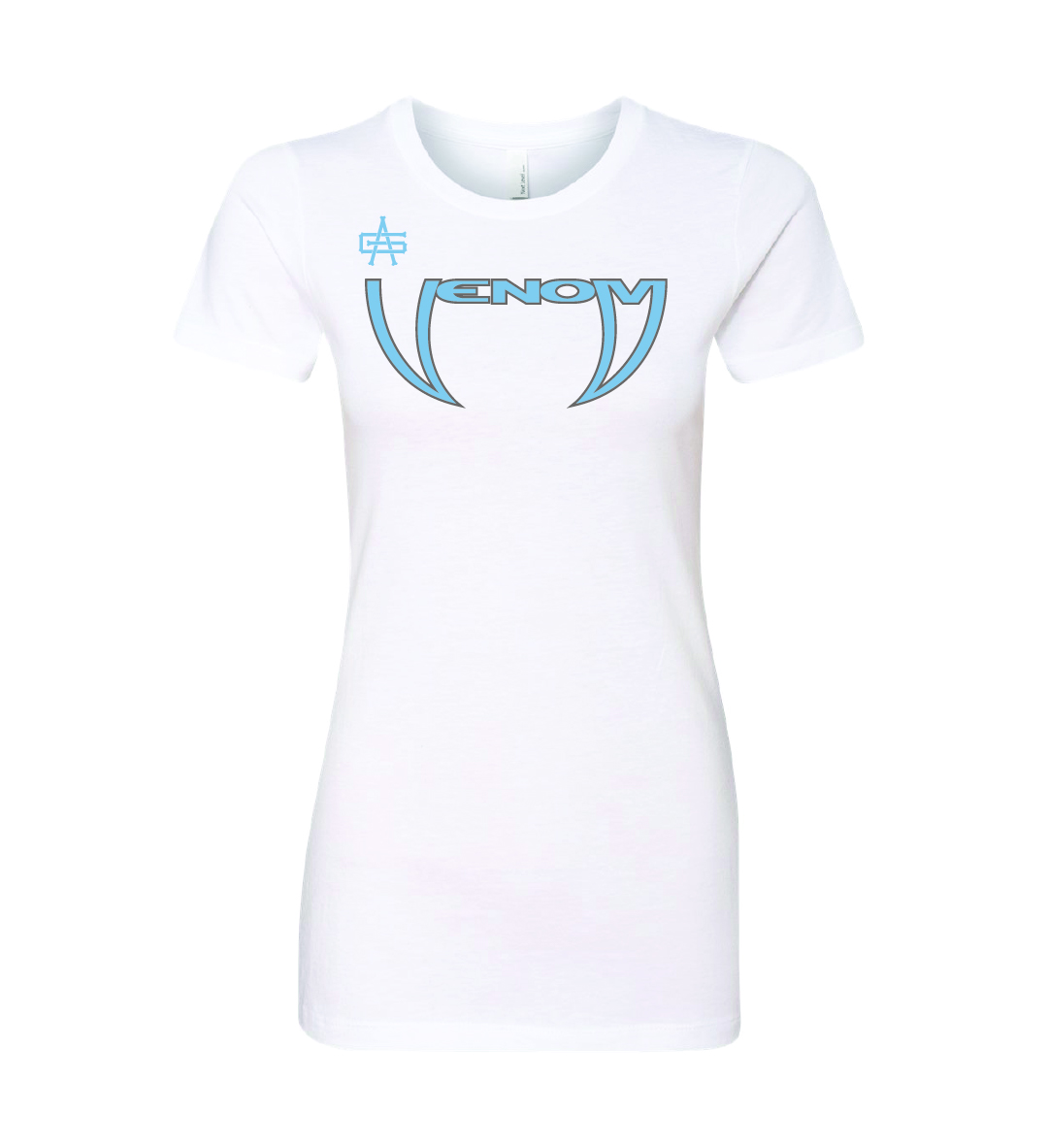 Carolina Venom White Premium Shirt 2 Womens Gutsy Athletic 