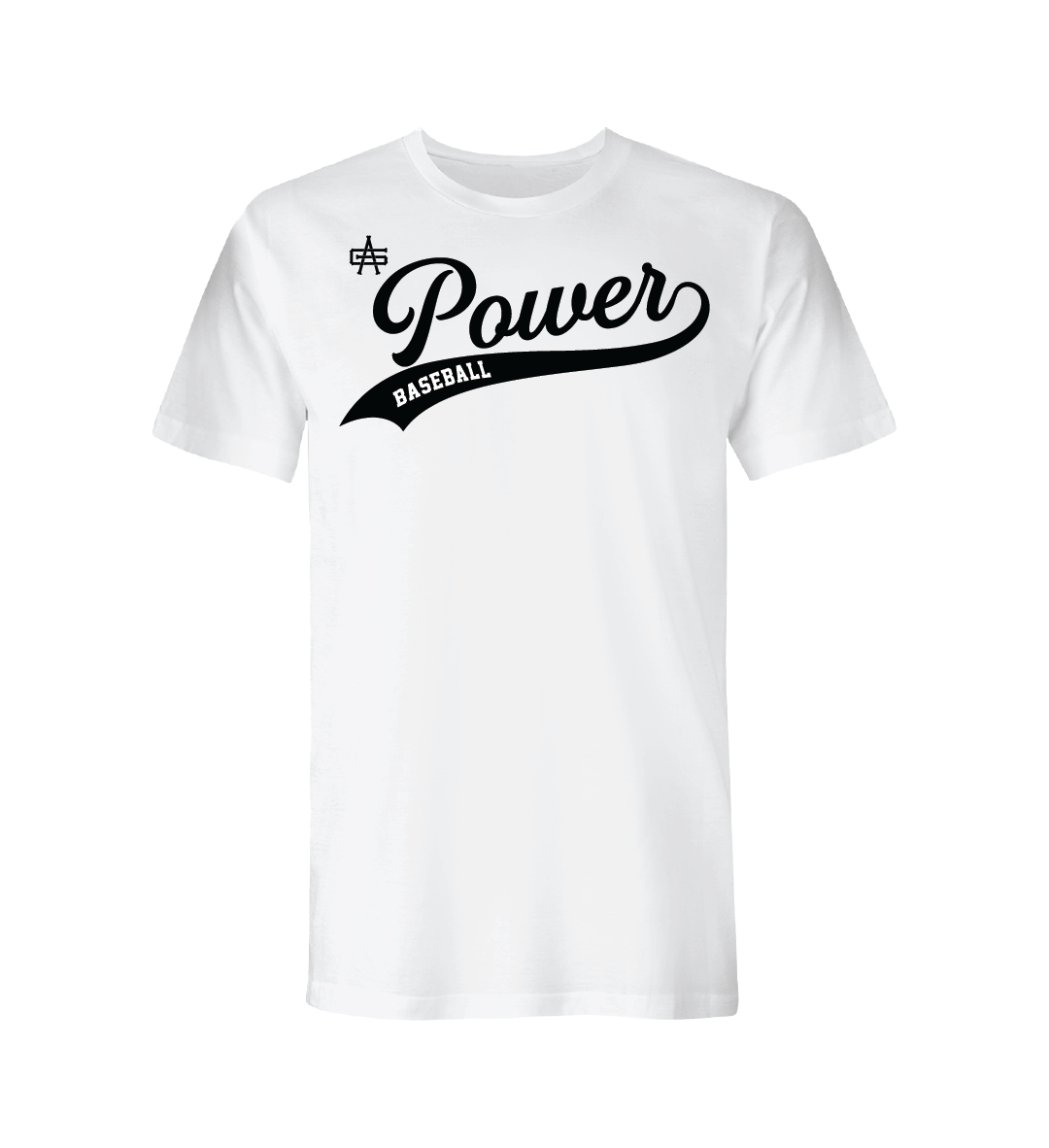 Power White Premium Shirt Gutsy Athletic 