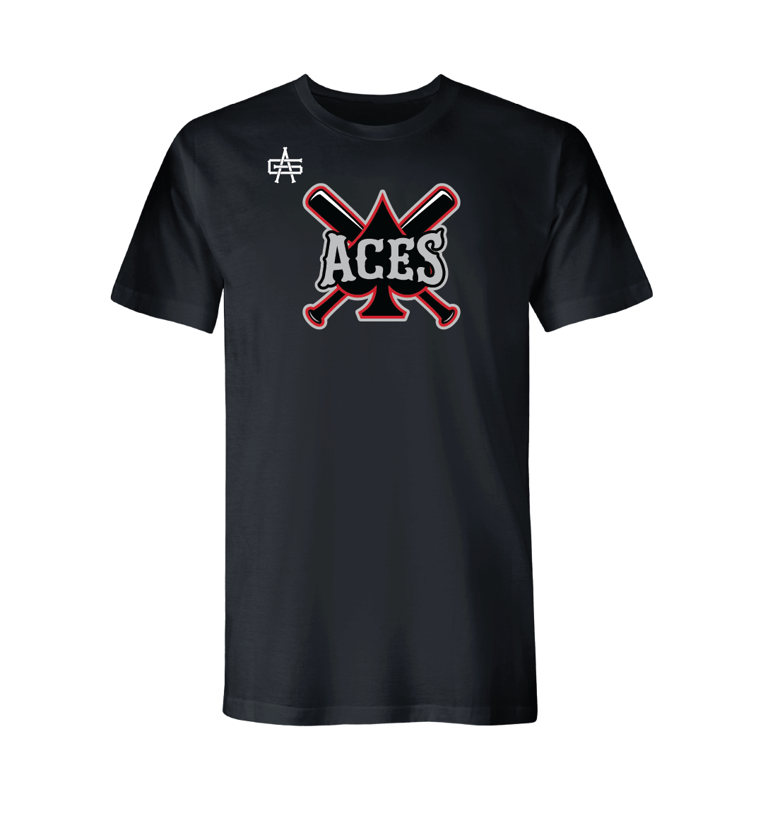 Aces Black Premium Shirt - Gutsy Athletic