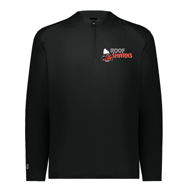 Roof Sharks Black Performance Longsleeve Cage Jacket - Gutsy Athletic