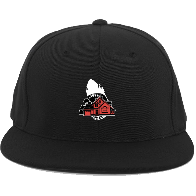 Roof Shark Black Embroidered Hat - Gutsy Athletic